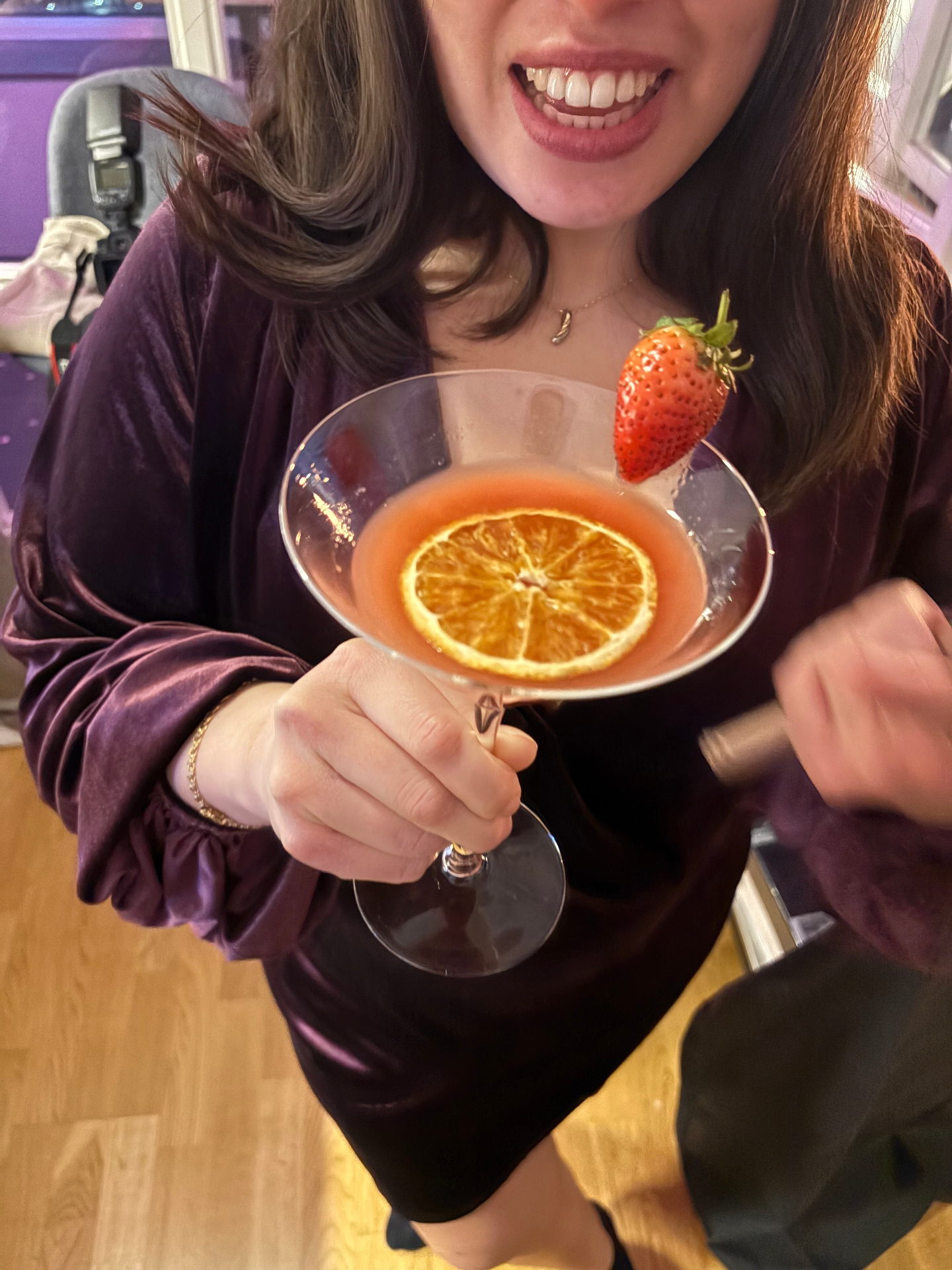 the signature pour